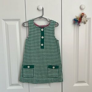 Mini Boden houndstooth dress